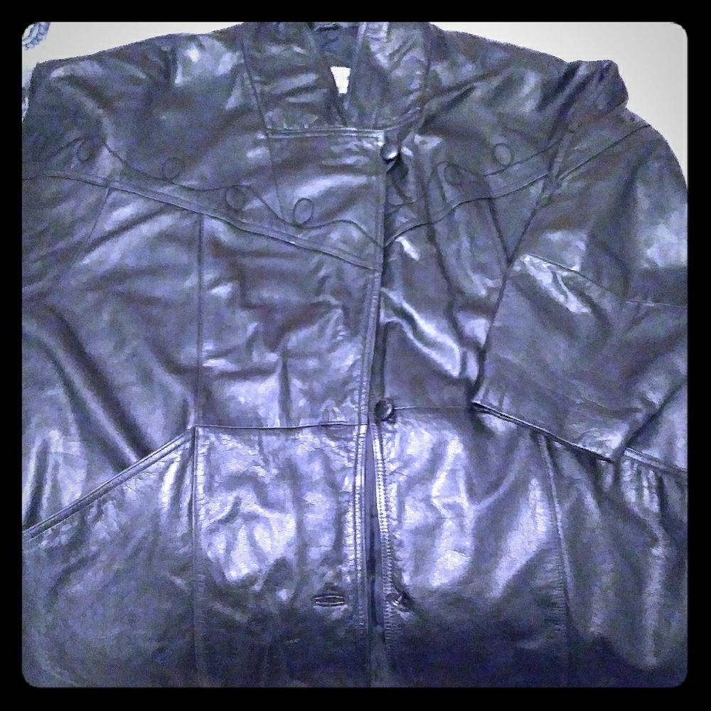 Leather jacket